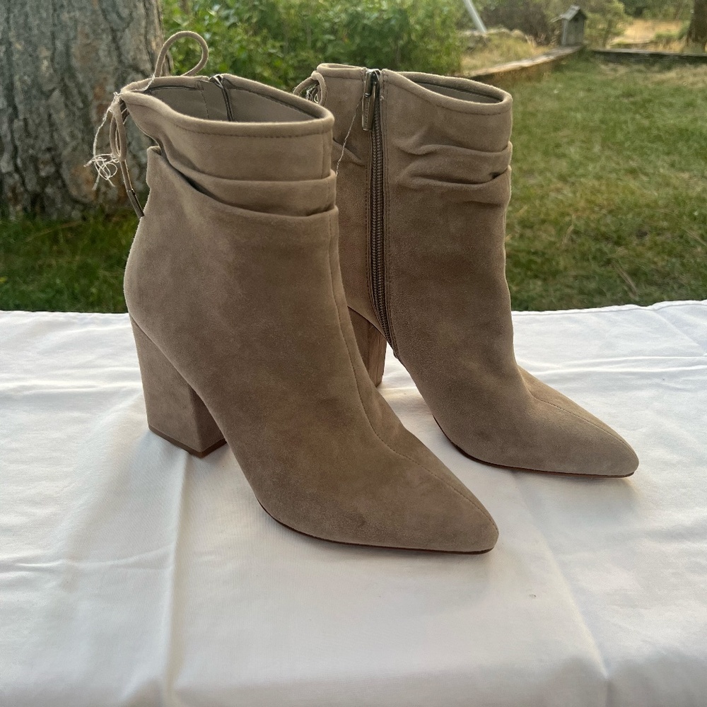 Vince Camuto Nubuck Sude Like Slouchy Ankle Boot